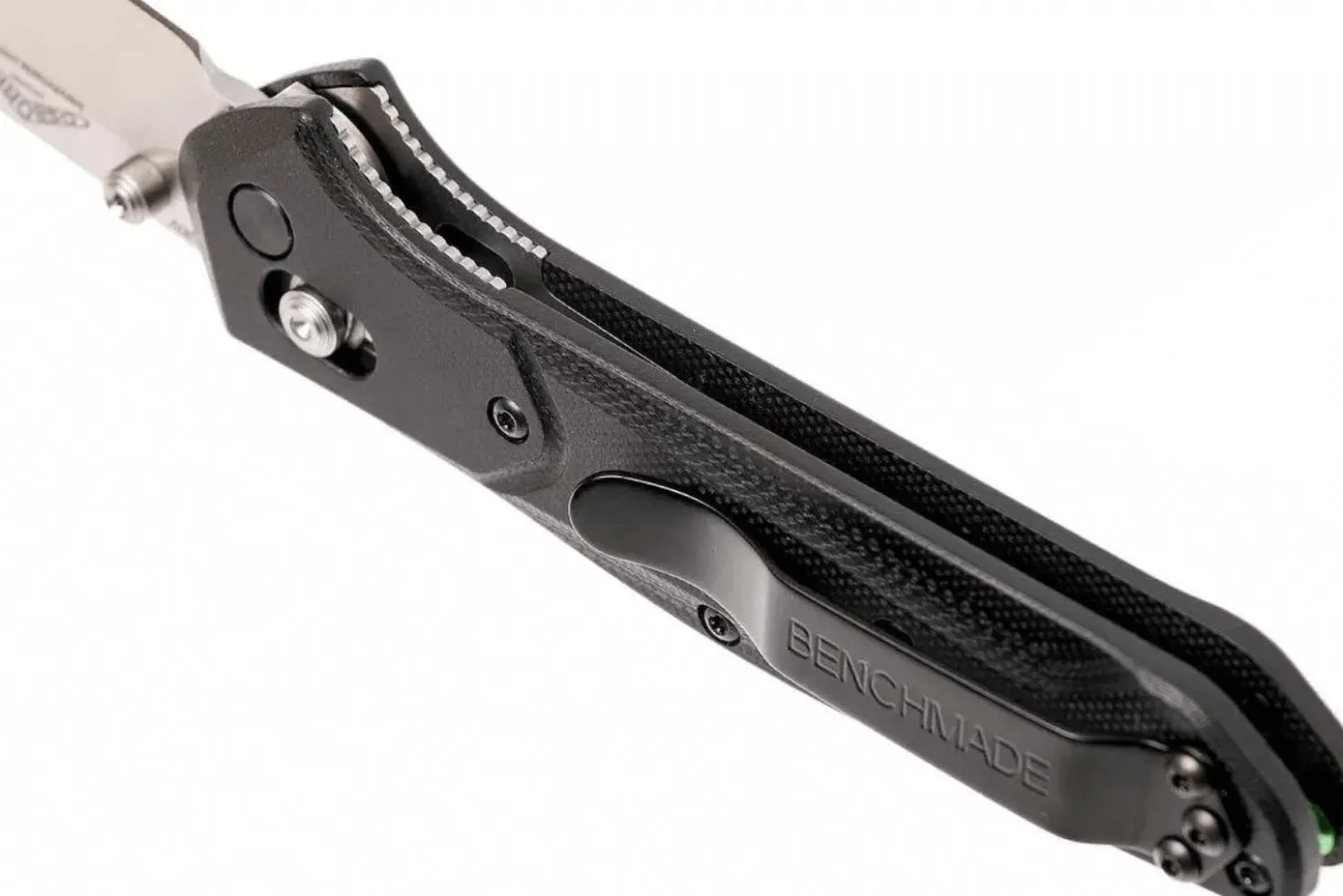 Couteau pliant Benchmade Osborne 940-2 lame tanto manche G10 noir 11cm