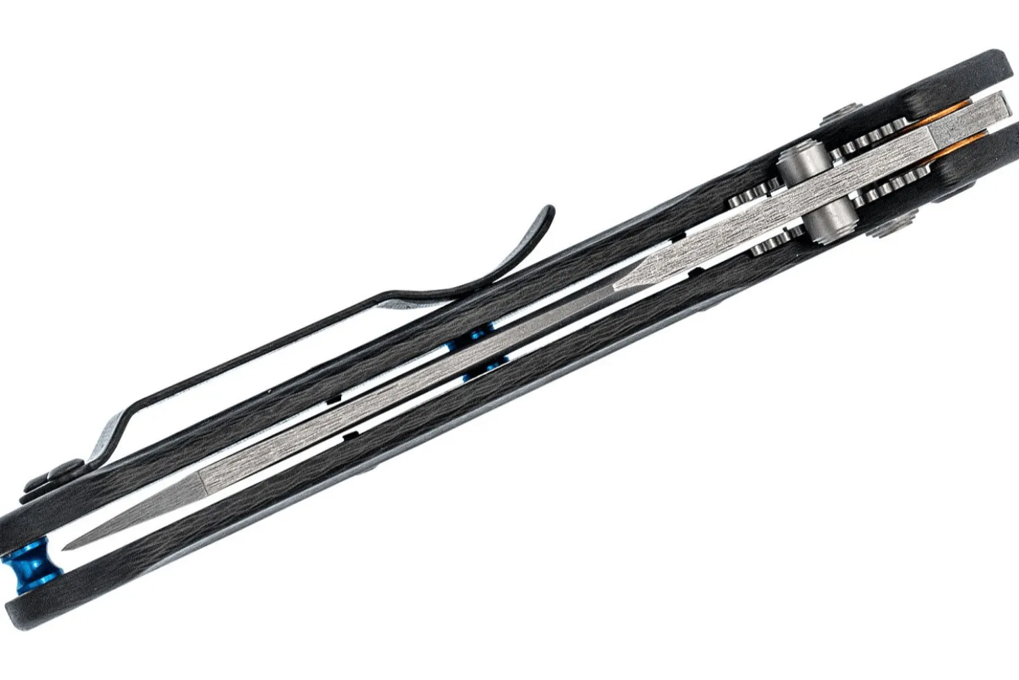 Couteau pliant Benchmade Osborne 940-1 lame tanto manche fibre de carbone noir 11cm