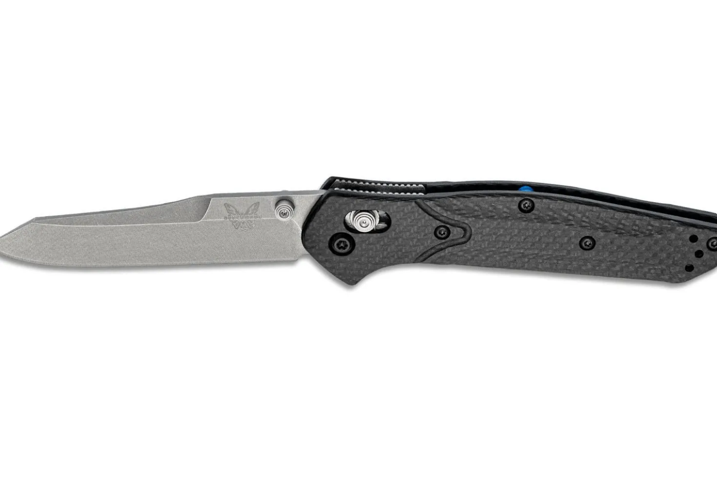 Couteau pliant Benchmade Osborne 940-1 lame tanto manche fibre de carbone noir 11cm