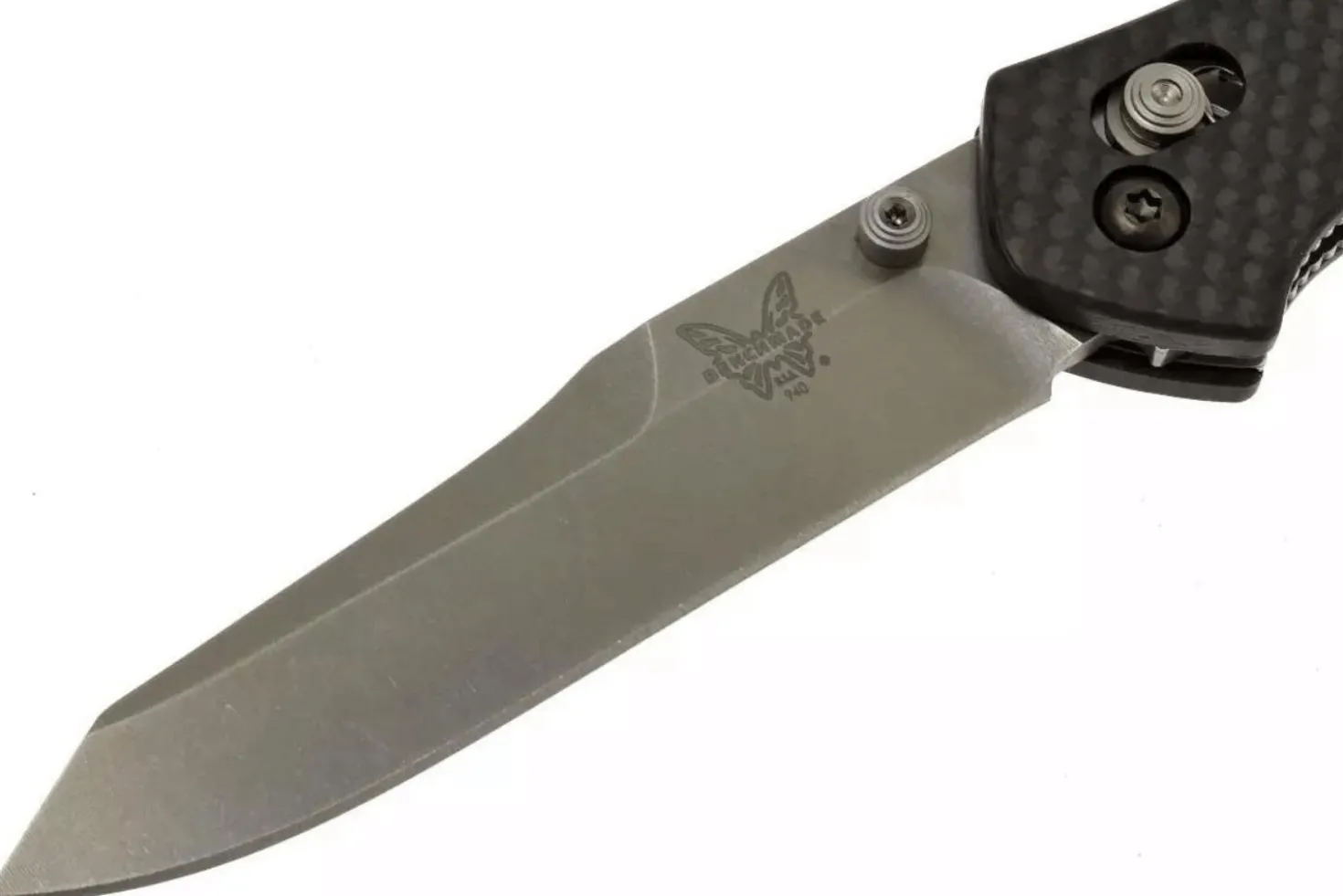 Couteau pliant Benchmade Osborne 940-1 lame tanto manche fibre de carbone noir 11cm