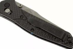 Couteau pliant Benchmade Osborne 940-1 lame tanto manche fibre de carbone noir 11cm