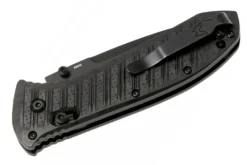Couteau pliant Benchmade Presidio II 570SBK-1 lame noire semi-dentée 9,5cm avec clip de poche