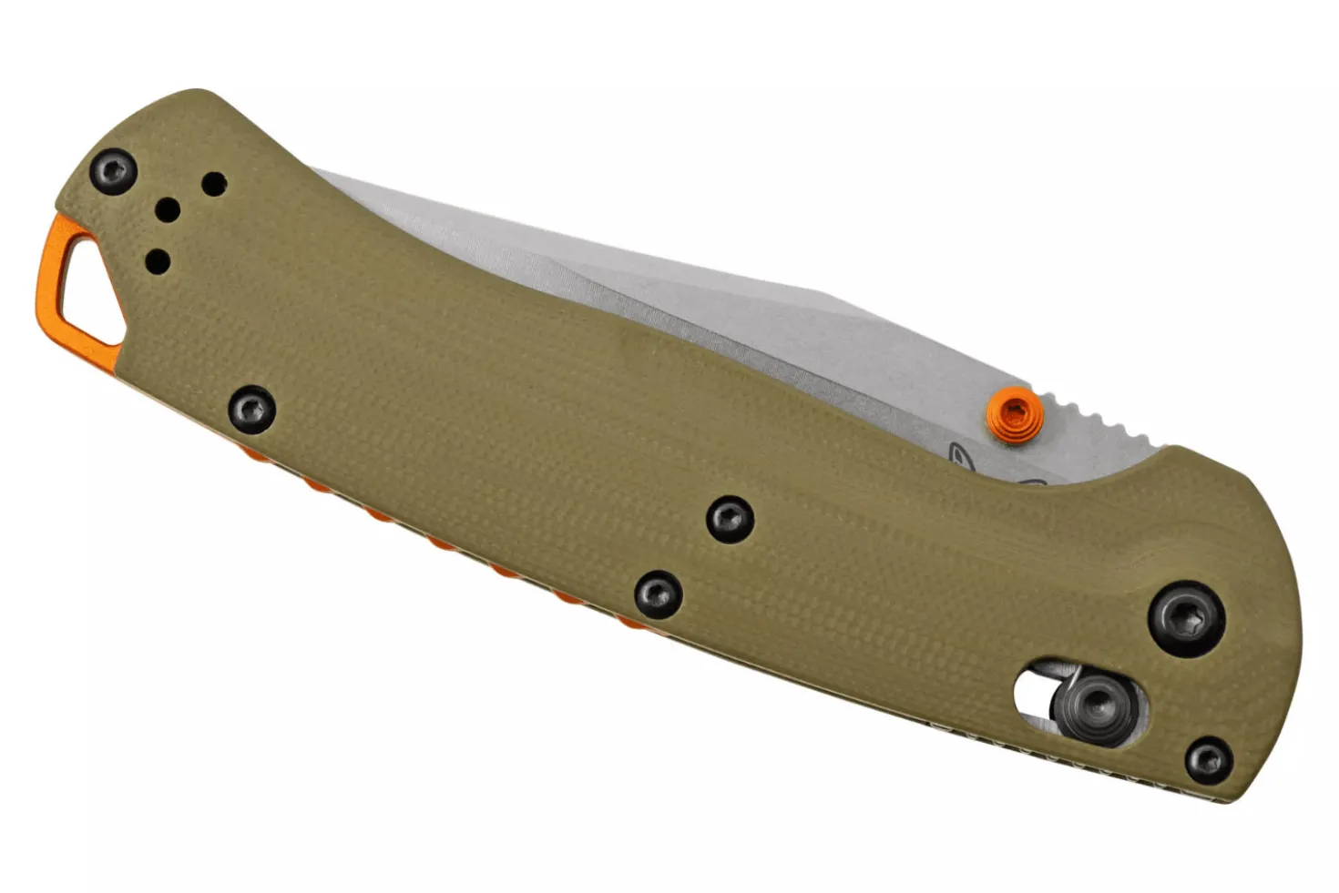 Couteau pliant Benchmade Taggedout 15536 manche G10 vert 11,7cm