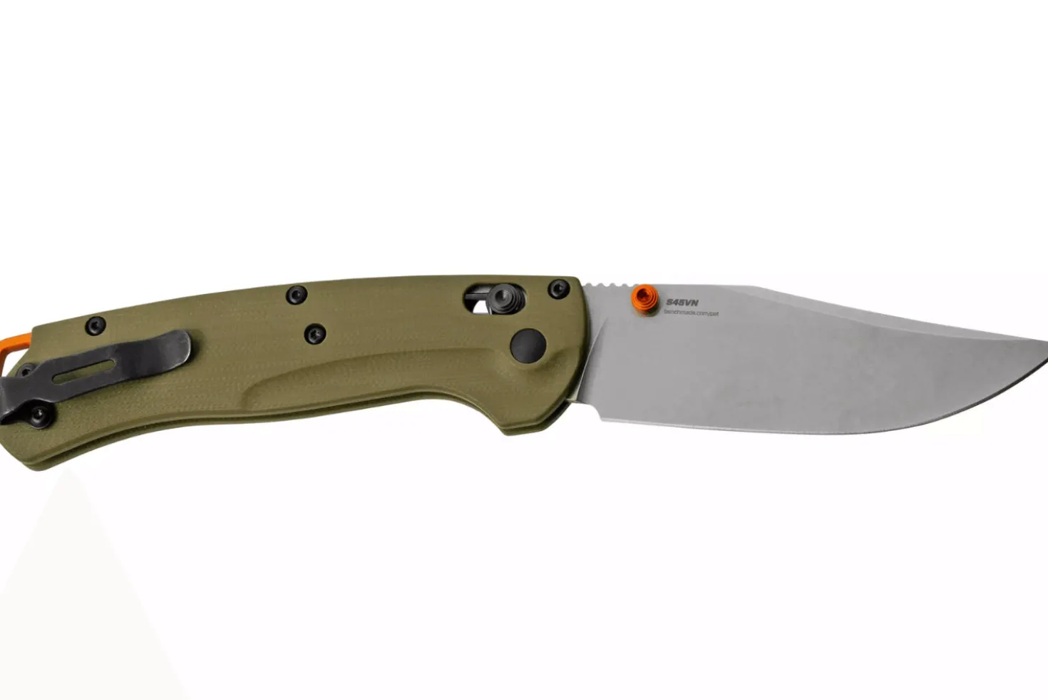 Couteau pliant Benchmade Taggedout 15536 manche G10 vert 11,7cm