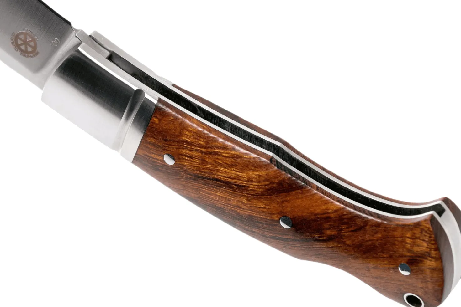 Couteau pliant Böker Boxer Desert Ironwood 111025 manche en bois de fer 10,8cm