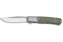 Couteau pliant Böker TRPPR 112943 manche en micarta kaki et titane 10,7cm