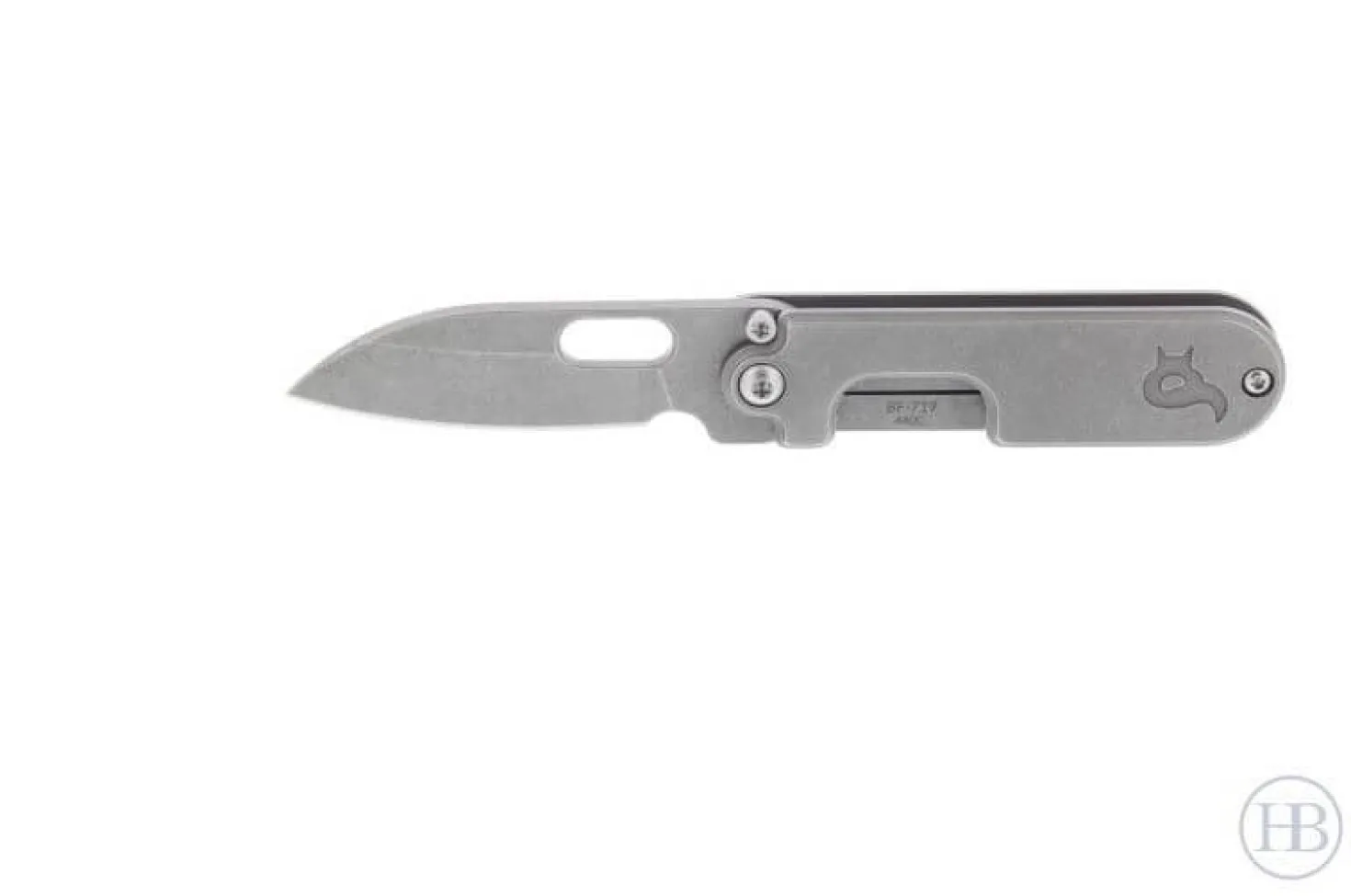 Couteau pliant Black Fox BF.719 BEAN GEN2 manche 7.5cm tout inox