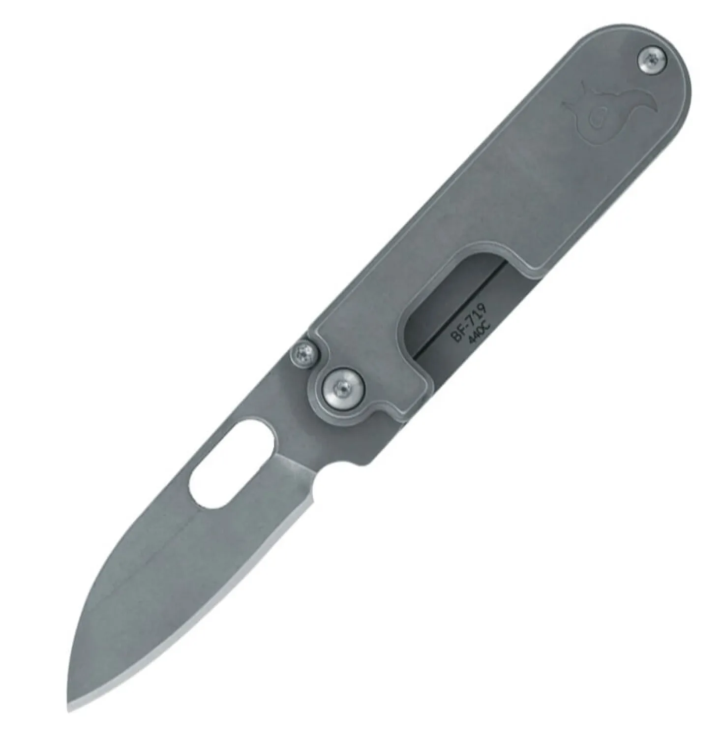 Couteau pliant Black Fox BF.719 BEAN GEN2 manche 7.5cm tout inox
