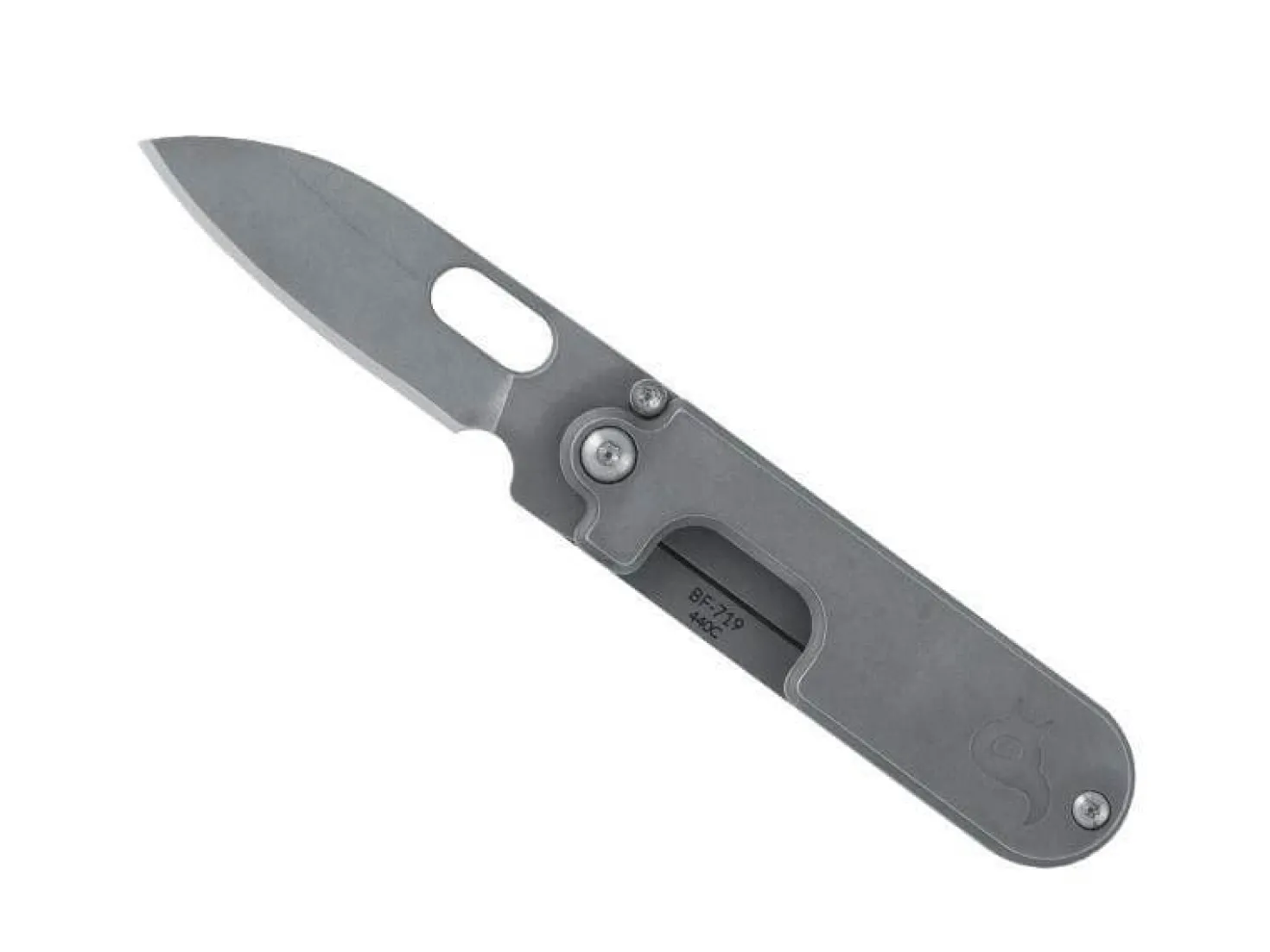 Couteau pliant Black Fox BF.719 BEAN GEN2 manche 7.5cm tout inox