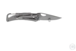Couteau pliant BLACK FOX BF-434 G10/titanium noir 9cm mousqueton