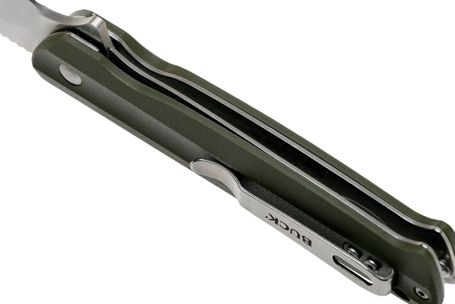 Couteau Pliant BUCK LANGFORD 025 manche G10 11,4cm