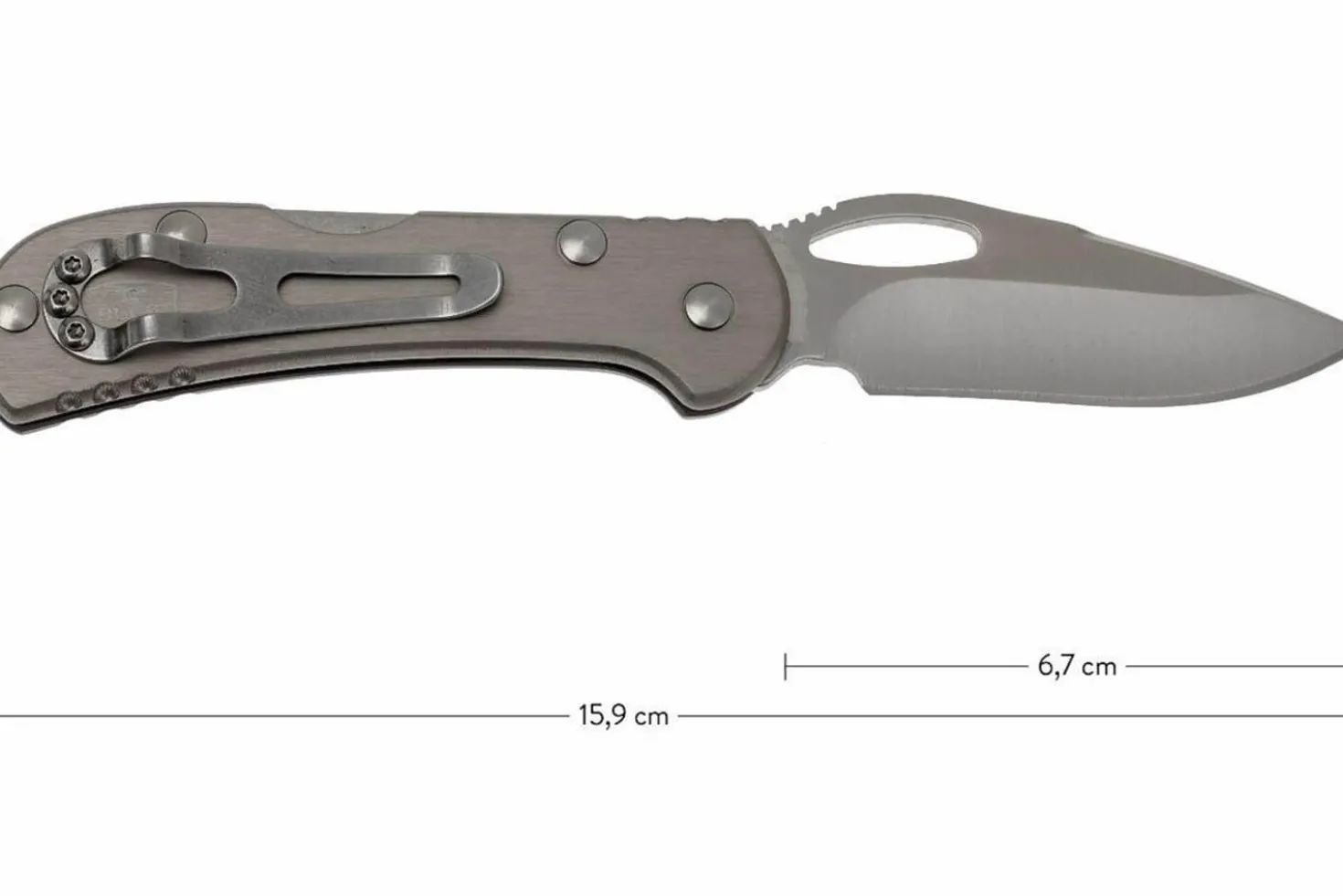 Couteau pliant BUCK MINI SPITFIRE 0726 manche alu 9,7cm