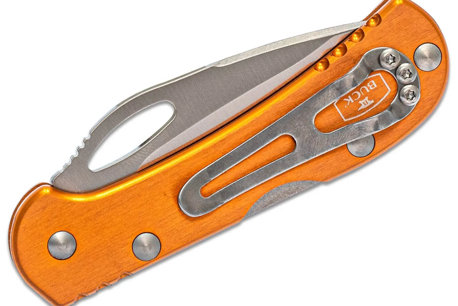 Couteau pliant BUCK MINI SPITFIRE 0726 manche alu 9,7cm
