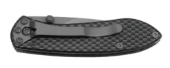 Couteau pliant BUCK NOBLEMAN n°327CFS manche fibre de carbone 9cm