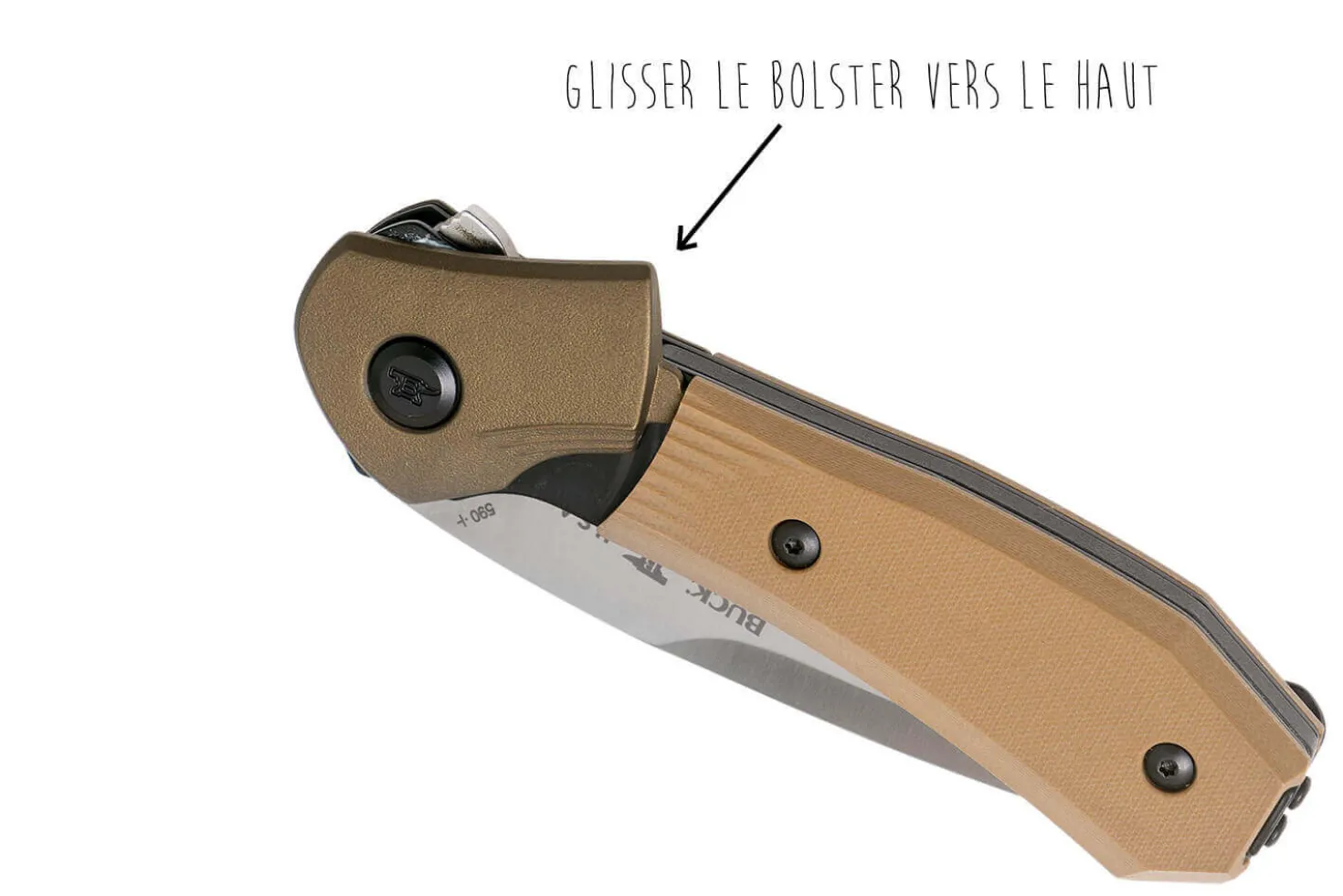 Couteau pliant BUCK PARADIGM 059 manche G10 11,1cm