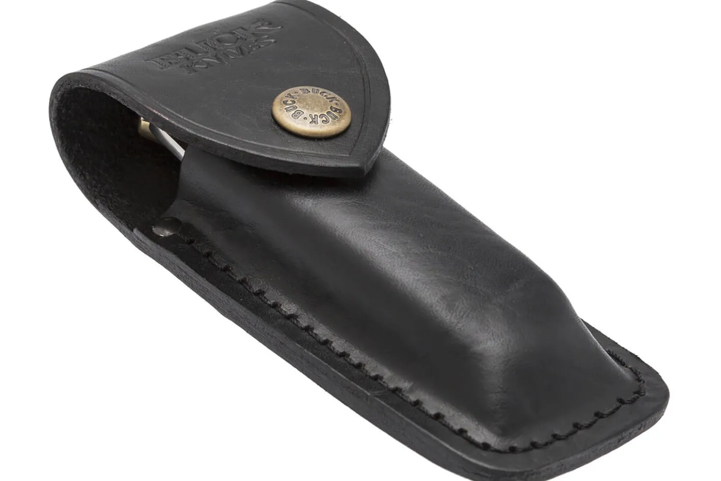 Couteau pliant BUCK 112 Ranger manche 11cm + étui en cuir