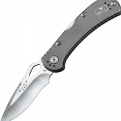 Couteau pliant BUCK SPITFIRE n°722GYS1 manche gris 11cm