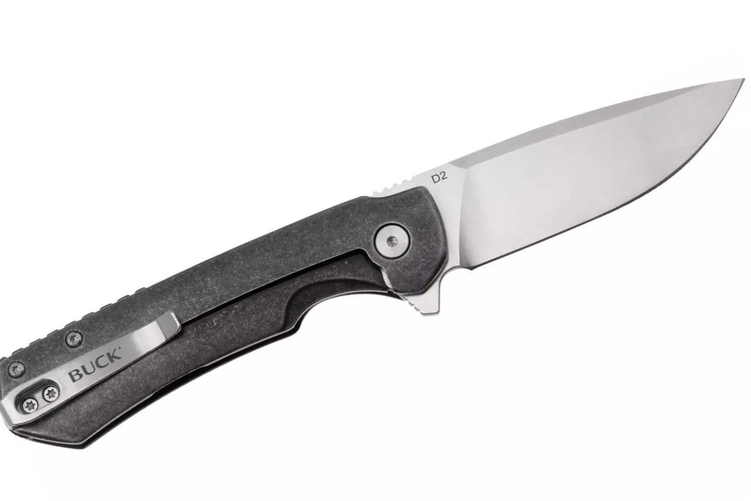 Couteau pliant BUCK STINGER 0714BKS manche noir 11cm