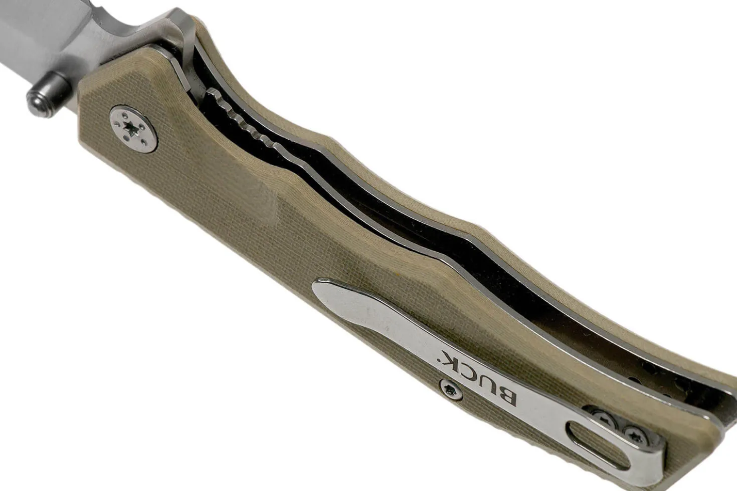Couteau pliant BUCK TRUNK 0252 manche G10 10,2cm