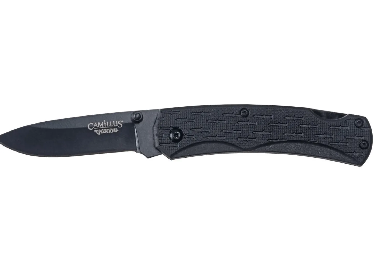 Couteau pliant Camillus CamLite manche en nylon et fibres de verre noir 10cm