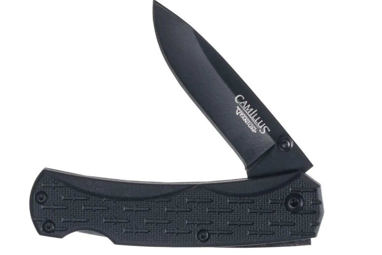 Couteau pliant Camillus CamLite manche en nylon et fibres de verre noir 10cm