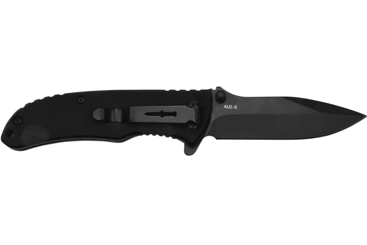 Couteau pliant Camillus Centerfire 30-30 manche en G10 noir 10,2cm et fond de balle intégré