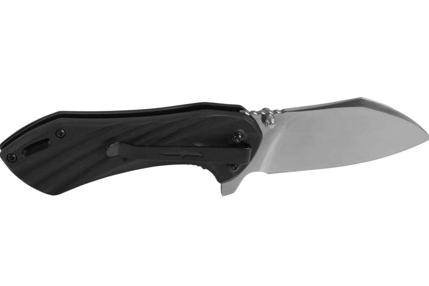 Couteau pliant Camillus Chunk manche en nylon noir et fibres de verre 10cm