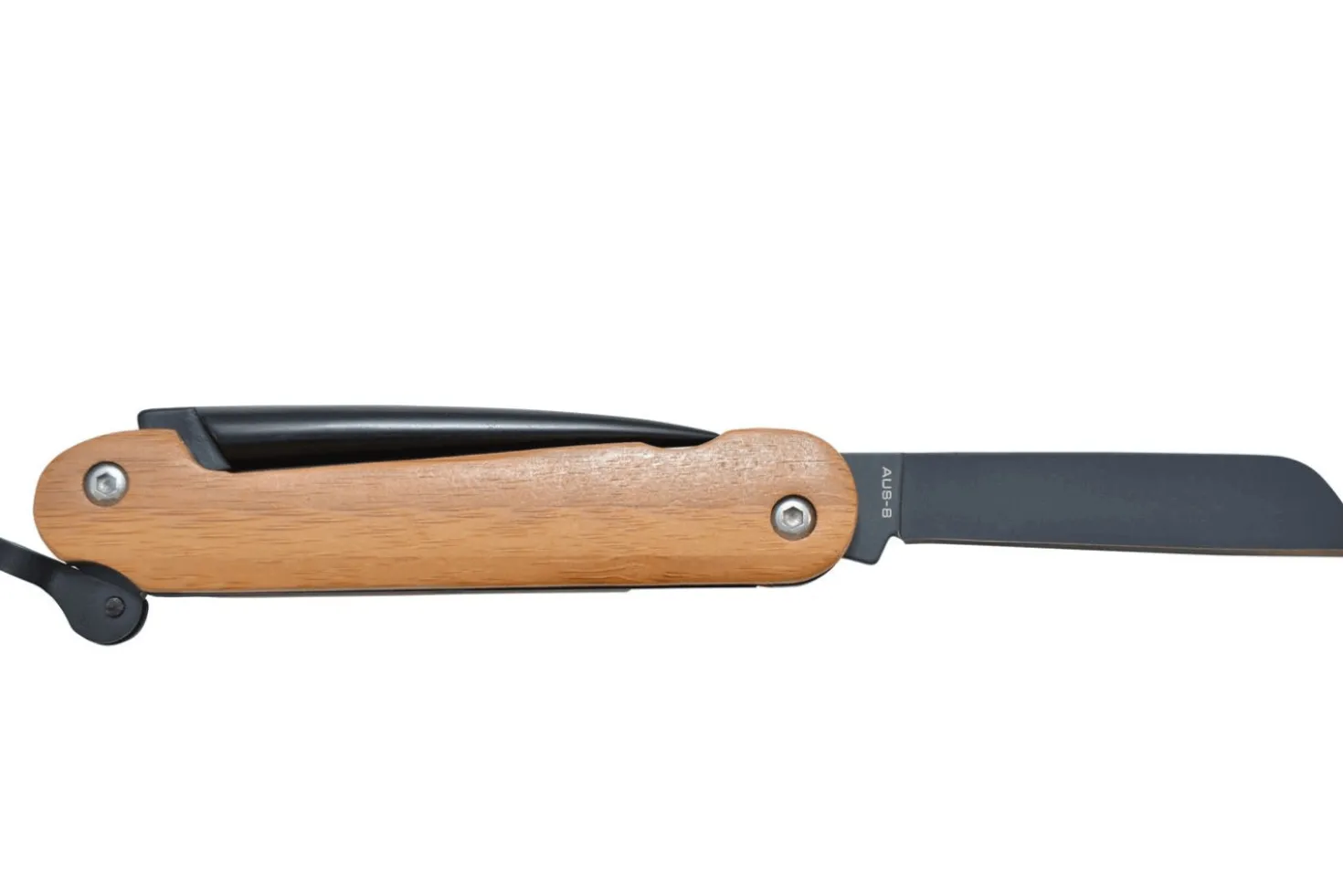 Couteau pliant Camillus Marlin Spike manche en bambou 11,8cm