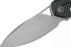 Couteau pliant CIVIVI Anthropos C903C manche en G10/fibre de carbone tout noir 10,6cm