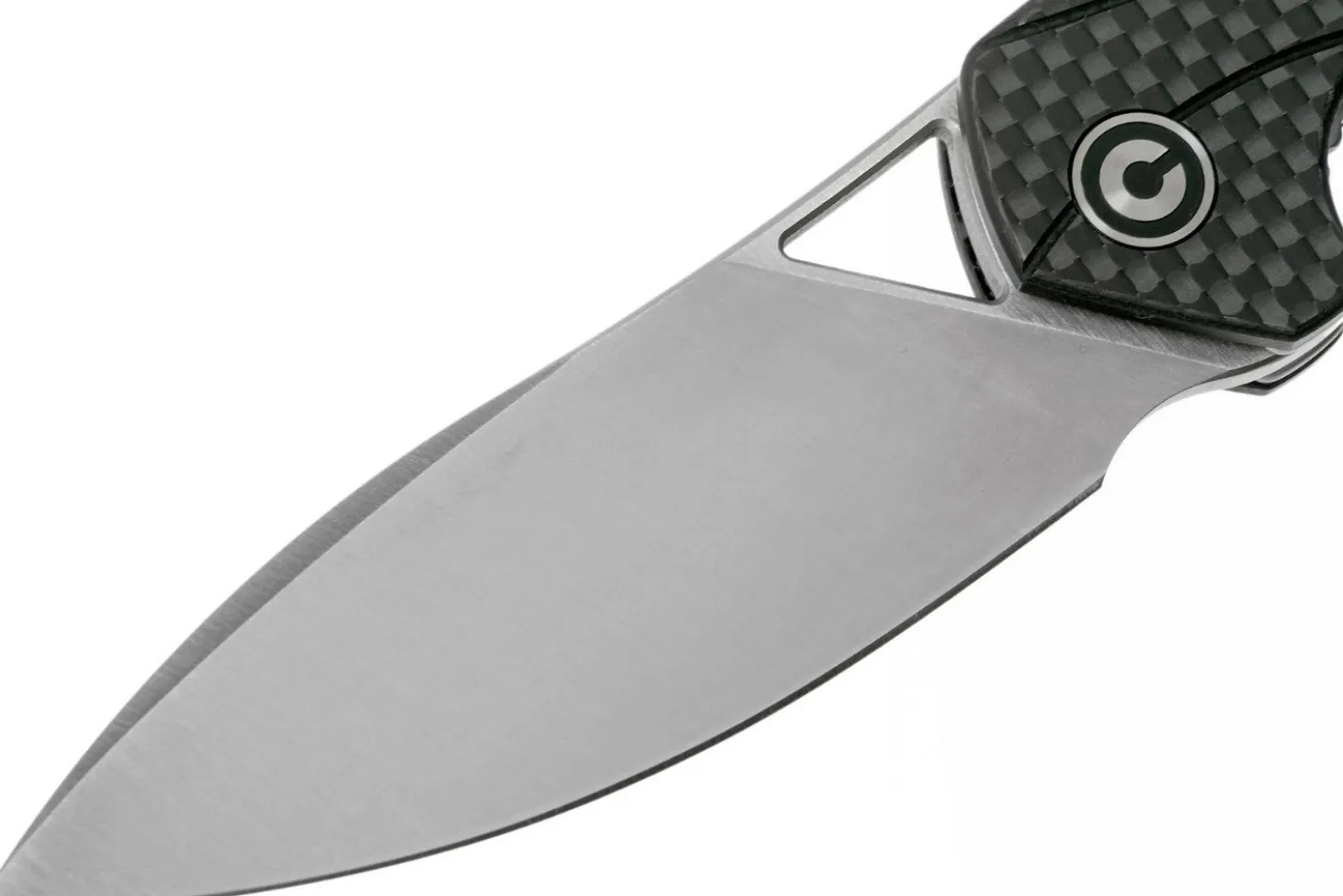 Couteau pliant CIVIVI Anthropos C903C manche en G10/fibre de carbone tout noir 10,6cm