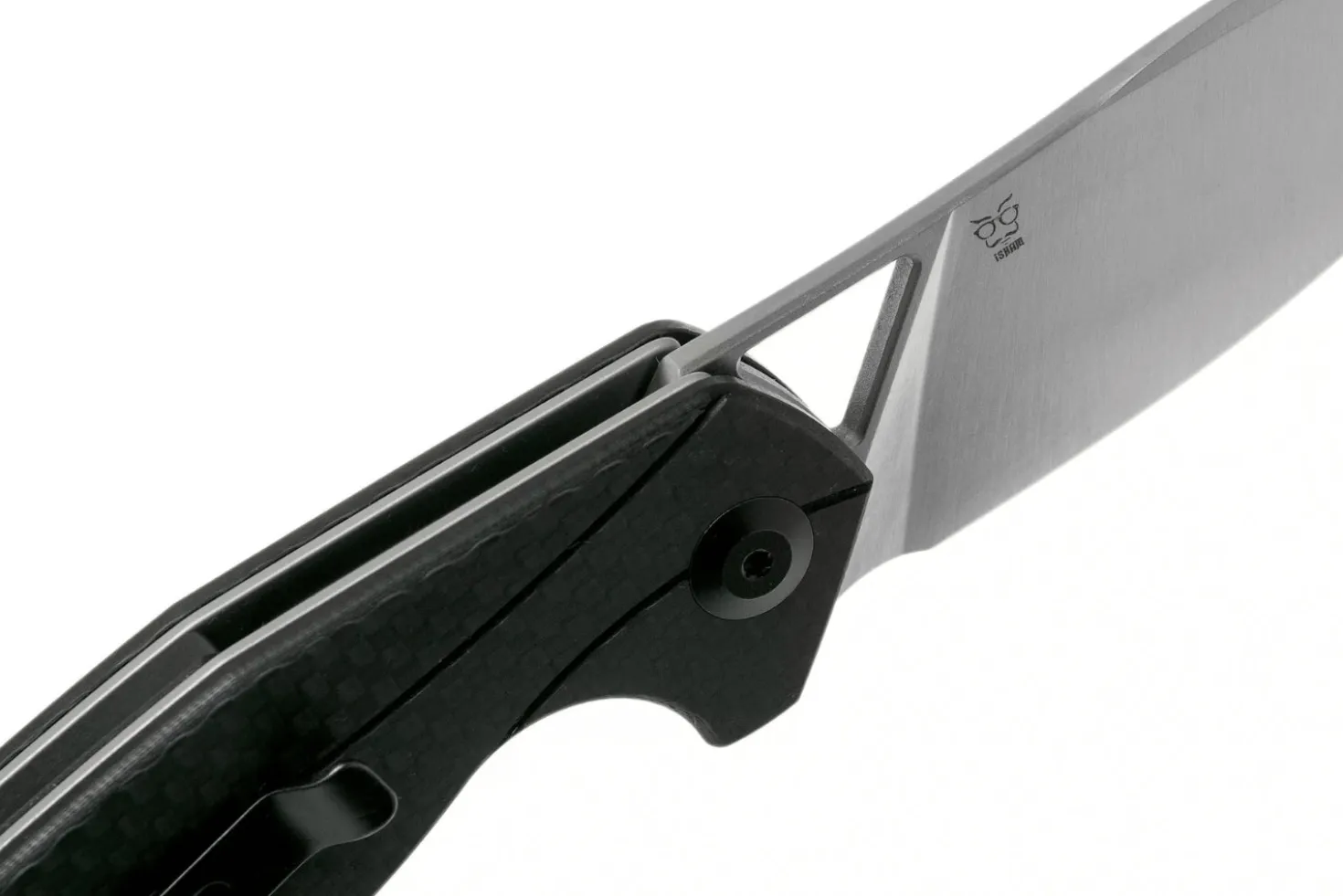 Couteau pliant CIVIVI Anthropos C903C manche en G10/fibre de carbone tout noir 10,6cm