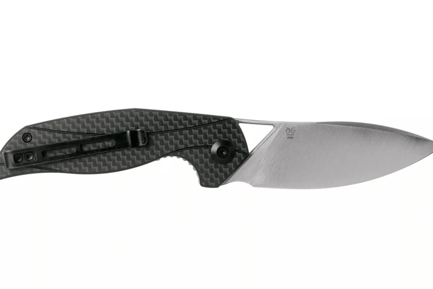 Couteau pliant CIVIVI Anthropos C903C manche en G10/fibre de carbone tout noir 10,6cm