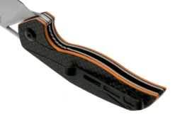 Couteau pliant CIVIVI Anthropos C903A manche en G10/fibre de carbone orange et noir 10,6cm
