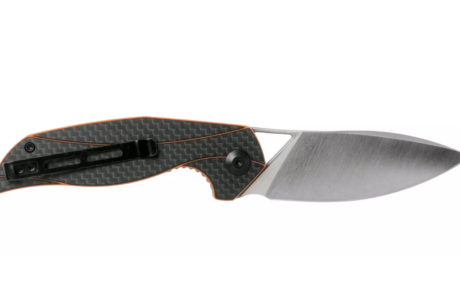 Couteau pliant CIVIVI Anthropos C903A manche en G10/fibre de carbone orange et noir 10,6cm