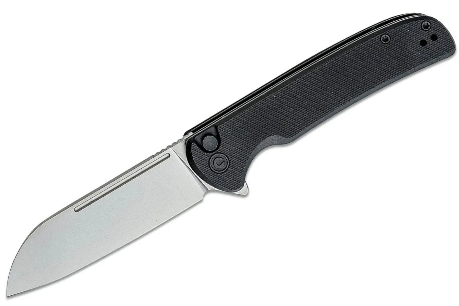 Couteau pliant CIVIVI Chevalier C200221 manche en G10 et fibre de carbone noir 11,2cm