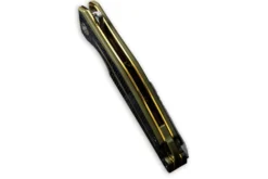 Couteau pliant CIVIVI Statera C901B manche en G10/fibre de carbone vert et noir 11,7cm