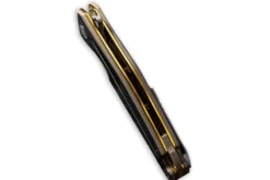 Couteau pliant CIVIVI Statera C901A manche en G10/fibre de carbone marron et noir 11,7cm