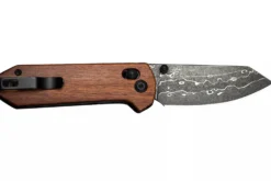 Couteau pliant CIVIVI Yonder Damas C23073BDS1 manche en bois de guibourtia 9,5cm