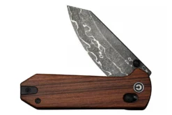 Couteau pliant CIVIVI Yonder Damas C23073BDS1 manche en bois de guibourtia 9,5cm