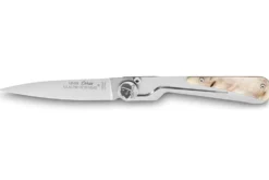 Couteau pliant Claude Dozorme Vendetta manche corne de bélier 11cm