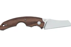 Couteau pliant coupe-cigare Fox Virtus FX.541ST manche 10cm en bois de santos + étui cuir
