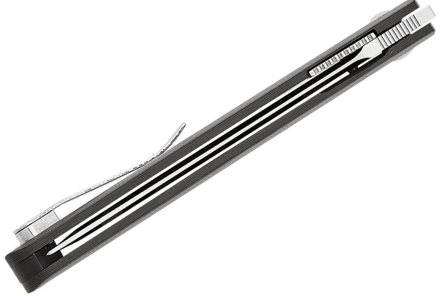 Couteau pliant CRKT Ancestor 5930.CR manche en G10 noir et marron 11,7cm