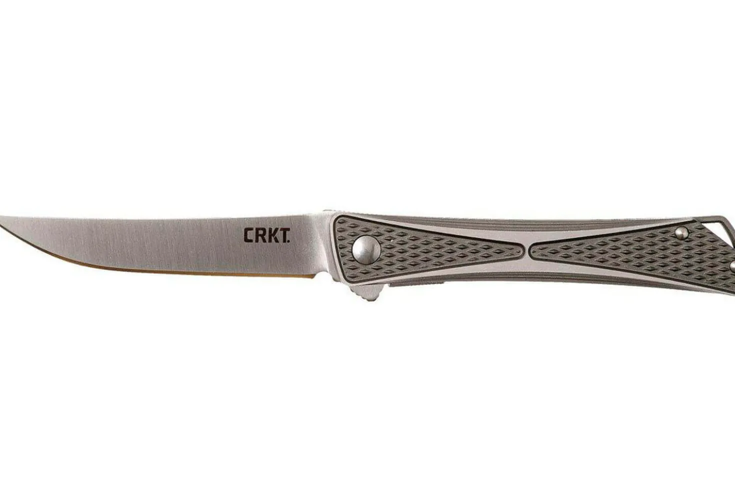 Couteau pliant CRKT CROSSBONES 7530 manche alu 11,4cm