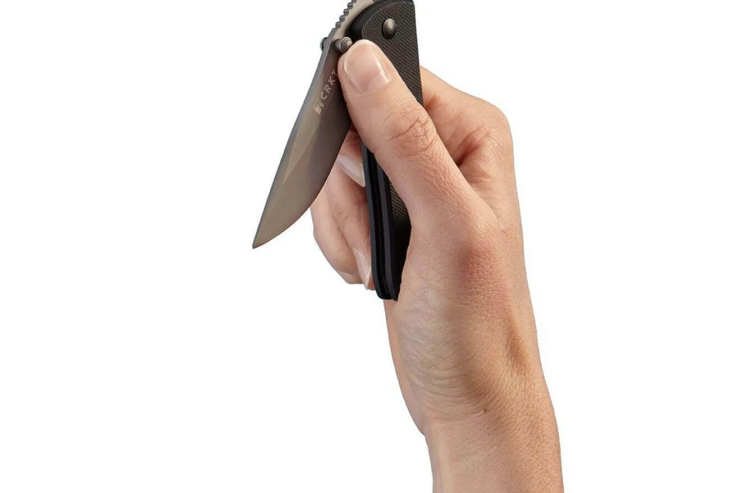 Couteau pliant CRKT DRIFTER 6450K manche noir 9,3cm