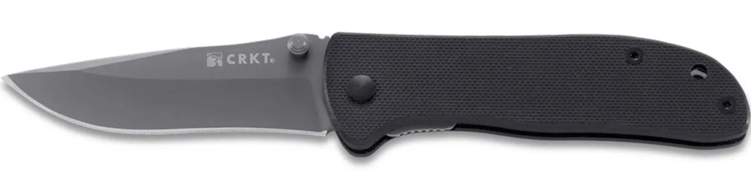 Couteau pliant CRKT DRIFTER 6450K manche noir 9,3cm