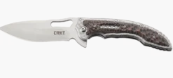 Couteau pliant CRKT FOSSIL 5470 manche martelé 12,6cm