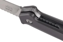 Couteau pliant CRKT HELICAL K500GXP manche alu gris anthracite 11,5cm