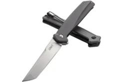 Couteau pliant CRKT HELICAL K500GXP manche alu gris anthracite 11,5cm