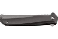 Couteau pliant CRKT HELICAL K500GXP manche alu gris anthracite 11,5cm