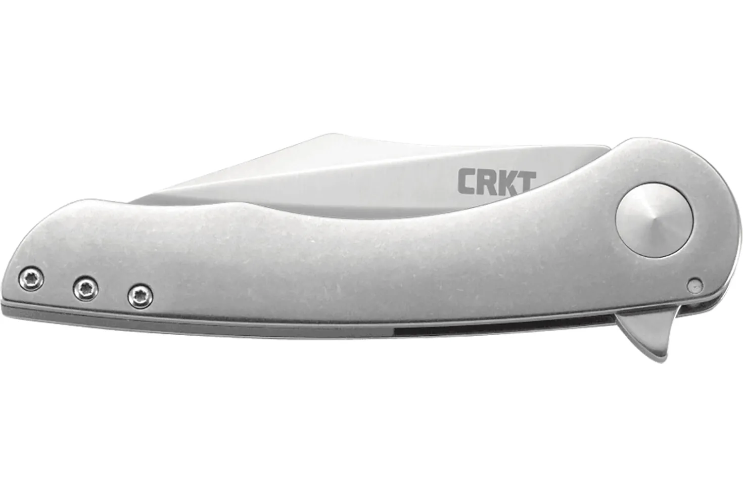 Couteau pliant CRKT Jettison 6130 manche acier inox 11,5cm